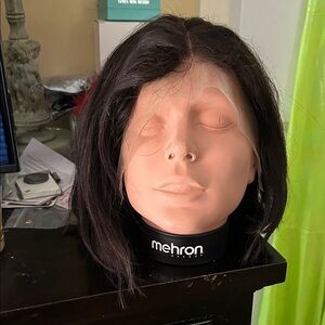 Stylish black / brown wig